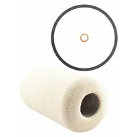 Cartridge-type diesel fuel filter with 5 1/2 in outside diameter and 2 1/2 in inside diameter. Constructed with cellulose media for contaminant removal. Includes furnished gasket for installation. Suitable for use in diesel fuel systems on compatible vehicles
