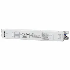 Class 2 LED driver with 45 W maximum power output. Operates on 120 to 277V AC input and delivers 20 to 42V DC output at 900 mA. Features 0-10V dimming for adjustable light levels. Suitable for powering commercial and industrial LED lighting fixtures.