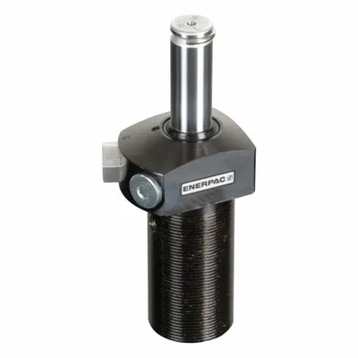 ENERPAC Swing Clamp: Single Acting, 2,400 lbf Clamping Force, 1.09 in Total Stroke - Threaded Body Swing Clamp Cylinders