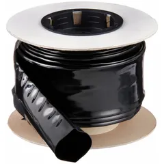 VINYLGUARD Heat Shrink Tubing: 0.75 in I.D. Before Shrinking, 0.38 in I.D. After Shrinking, 25 ft Lg (MPN 30-VG-0750B-G2). Key specifications — Color: Black; Brand: VINYLGUARD.