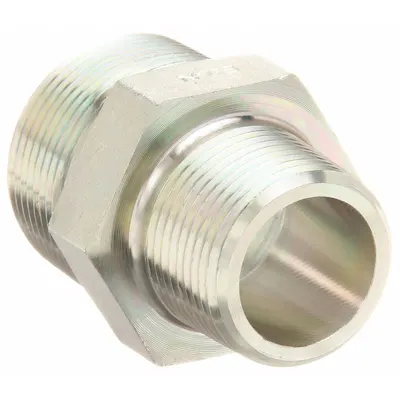 AEROQUIP 2083-20-16S NPTF-to-NPTF Steel Hydraulic Hose Adapter - NPTF-to-NPTF Steel Hydraulic Hose Adapters