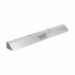 Magnesium blade with double triangle shape for concrete screeding. Designed for use with MILWAUKEE MXF381-2CP power screed. Lightweight construction aids in leveling and finishing fresh concrete slabs, driveways, and floors.