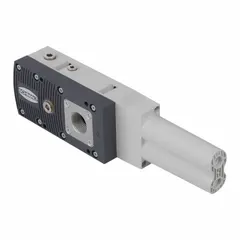 Multistage ejector for vacuum generation in automated handling, packaging, and pick-and-place systems. Delivers 510 lpm flow at max 6 bar supply pressure. Connection: 3/8 in G female. Part number 10.02.01.01590.
