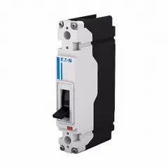 Single-pole molded case circuit breaker rated 30 A with a 125A/Frame 1 frame size. Provides fixed instantaneous trip and a maximum interrupting rating of 65 kA at 480V AC. Terminals are standard line and load lugs. Suitable for branch-circuit protection in switchboards, panelboards, and motor control centers.