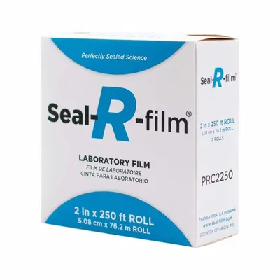 GLOBE SCIENTIFIC Sealing Film: Paraffin, 250 ft Overall Lg, 0.14 mm Overall Thick, 2 in Overall Wd - Films & Seals
