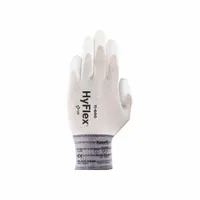 ANSELL Knit Gloves: ( 12), Polyurethane, Palm, Dipped, ANSI Abrasion Level 3, Full Finger, 1 PR (MPN 11600VP)