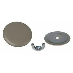 Oiltight hole seal for closing unused push button openings in electrical enclosures. Constructed from carbon steel with a powder-coated gray finish and includes an oil-resistant gasket. Rated NEMA 4X for protection against water, dust, and corrosion. Fits maximum hole diameter of 1.2 inches with a 30.5 mm conduit hole size.