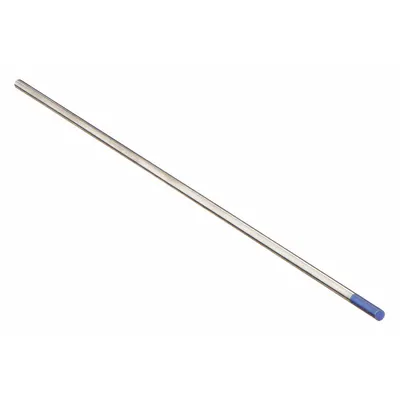 MILLER ELECTRIC Tungsten Electrode: 2% Lanthanated, 0.04 in x 7 in, Blue, EWLa-2 - 2% Lanthanated Tungsten Electrodes