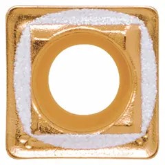 Indexable drill insert for drilling and boring operations in machining. Designed for use with indexable drill bodies to cut ferrous and non-ferrous materials, producing precise hole diameters and surface finishes.