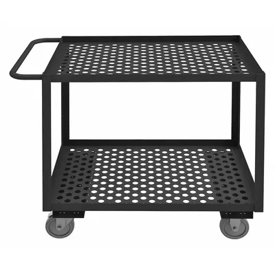 OEM Utility Cart: 1,200 lb - Flow-Through Utility Carts with Perforated Lipped Metal Shelves