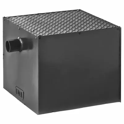 SMITH LIGHT COMMERCIAL 800-Y02-15 Flush Grease Interceptor, 15 gpm, Steel - Grease Interceptors
