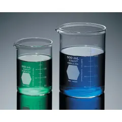 This 1000 mL (33.81 fl oz) low form beaker is made from Type II colorless borosilicate glass. Designed for general laboratory mixing, heating, and liquid handling, its low form profile facilitates efficient stirring and uniform heat distribution.