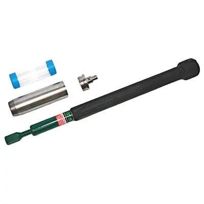 AMS Soil Core Sampler: Carbon Steel, 2 in Overall Dia, 6 in Overall Lg - Soil Core Samplers