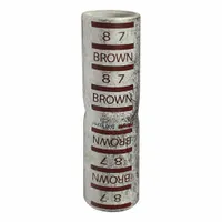 APPROVED VENDOR Open Barrel Splice: 500 kcmil Wire Size, Brown Code, 2.78 in, Copper Barrel, 87 Die (MPN 22EZ28)