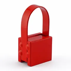 Manual Lifting Magnet, 25 lb Max Load Capacity, Ceramic