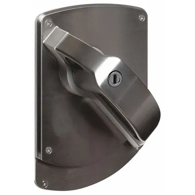 SCHLAGE ND44S HSLR 630 RH Privacy Lever Lockset - Privacy Lever Locksets