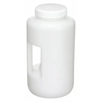 OEM Reagent Bottle: HDPE - HDPE Wide Mouth Round Lab Bottles