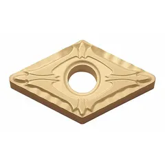 Diamond indexable turning insert for precision machining of non-ferrous materials such as aluminum alloys and composites. Suitable for turning, facing, and boring operations on CNC lathes, delivering high surface finish and extended tool life.