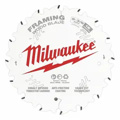 This 5-3/8 in diameter circular saw blade is designed for cutting wood. With 16 teeth and a 0.1 in cut width, it is suited for compact saws used in framing, trim work, and general carpentry where a smaller blade offers improved control. The 3/8 in arbor fits compatible saws.