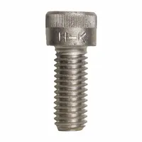 Socket Head Cap Screw: #4-40 Thread Size, 3/8 in Lg, Std, Plain, Stainless Steel, 302HQ, 100 PK (MPN 78012)