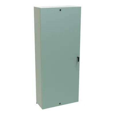 HAMMOND Electrical Enclosure: Steel, 72 in x 30 in x 12 in, NEMA 12/3R/4, Solid Cover - Steel Washdown Enclosures