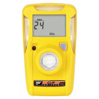 HONEYWELL BW BW Clip Single-Gas Detector, Sulfur Dioxide (SO2), BWC2-S - Single Gas Detectors