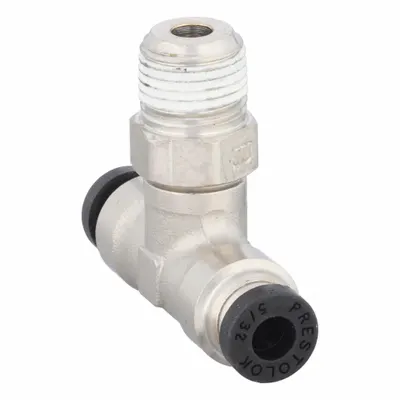 PARKER Nickel-Plated Brass Tube Fitting - Nickel-Plated Brass Tube Fittings