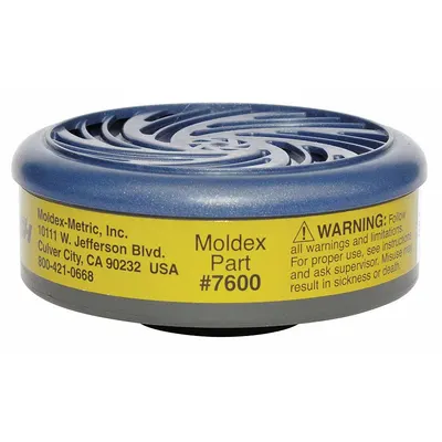 MOLDEX Cartridge: Olive Color, Moldex 7000 Series/Moldex 7800 Series/Moldex 9000 Series - Moldex 7000, 7800, or 9000 Reusable Respirators Compatible Filters & Cartridges