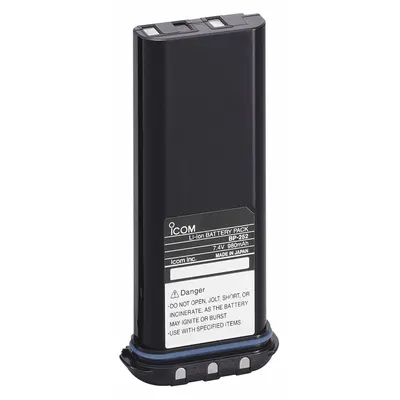 ICOM Radio Battery: Fits Icom, For GM1600 Series, 1,000 mAh, Lithium Ion, Waterproof - ICOM-Compatible Batteries