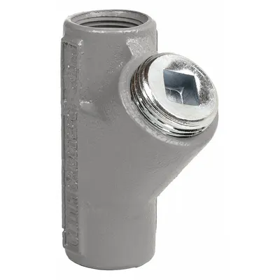 KILLARK Sealing Fitting - Vertical: Iron, 3/4 in Trade Size, Female to Female - Vertical Sealing Fittings - 25% Fill