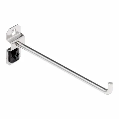 TRITON PRODUCTS 90-Degree Single Hook for Square-Hole Pegboard - Hooks for Square-Hole Pegboard
