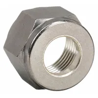 This compression fitting nut is part of the HAM-LET Let-Lok series, designed for 10 mm OD tubing. Made of stainless steel, it features a double-ferrule design for leak-tight connections in industrial fluid systems. Compatible with Swagelok fittings, it is suitable for instrumentation, chemical, and hydraulic applications