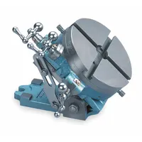 PALMGREN Rotary Table: 10 in Dia, 5/8 in T-Slot Wd, 4 in (MPN 9634103)