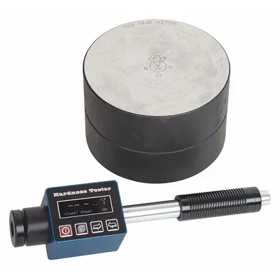 REED INSTRUMENTS Hardness Tester: +/-6 HLD, Tugsten, Brinell/Leeb/Rockwell/Shore/Vickers - Handheld Hardness Testers