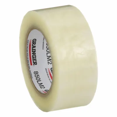 OEM Packaging Tape: 2.5 mil Tape Thick, 2 in x 110 yd, MD - Medium-Duty Hot Melt Tape