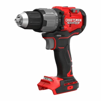 CRAFTSMAN Hammer Drill: 20V DC, Compact, 1/2 in Chuck, 2 Speeds, 34,000 bpm - Craftsman Cordless Hammer Drills