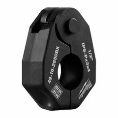 This press ring kit is designed for use with MILWAUKEE PowerPress tools to create press connections on 1/2 in pipe. Constructed from 316 stainless steel and forged steel, it is suitable for pressing 304 stainless steel, 316 stainless steel, and black iron pipe. Commonly used in plumbing, HVAC, and industrial piping applications.