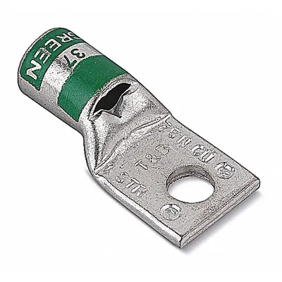 THOMAS & BETTS Compression Lug: 5/16 in Stud Size, 1 AWG For Wire Sizes, Stranded Wire Type - One-Hole Compression Lugs