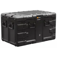 PELICAN Protective Case: 23 1/2 in x 31 3/8 in x 30 5/8 in Inside, Black, Foam Insert Not Included (MPN BLACKBOX-9U)