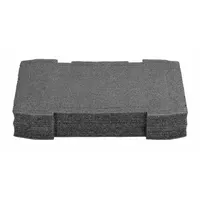 DEWALT Tough System Foam Insert: 12 1/2 in W x 3 3/16 in H, Foam, Gray, 1 Compartments (MPN DWST08121)