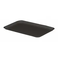 MOLDED FIBERGLASS Lid: 9 3/4 in x 6 1/8 in, Black, Fiberglass (MPN 9221185118)
