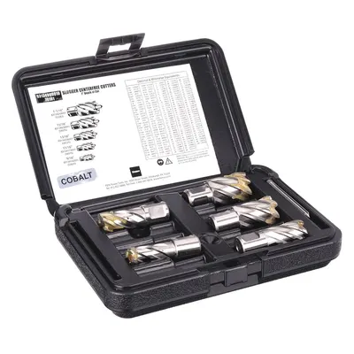 SLUGGER BY FEIN Annular Cutter Set: 1 in Max Cutting Dp, Pilot Pin Included - Annular Cutter Sets