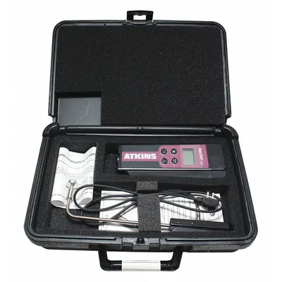 COOPER ATKINS Thermocouple Meter, Type K, -100 to 500°F, 94037-K - Thermocouple Meters without Data Output