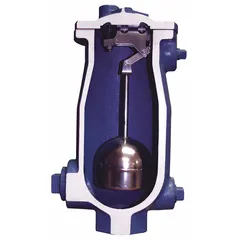 This VAL-MATIC air release valve is constructed of cast iron with a 4-inch FNPT/NPT inlet connection. It automatically vents trapped air from liquid piping systems to prevent pressure surges and maintain flow efficiency. Typical applications include wastewater, water distribution, and industrial process lines where air accumulation can impair system performance.