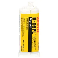 LOCTITE Urethane Adhesive: U-05FL, Ambient Cure, 50 mL, Dual-Cartridge, Off-White, Thick Liquid (MPN 261797)