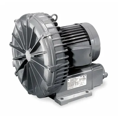 FUJI ELECTRIC Regenerative Blower: 2.5 hp, 79.7 in wc Max Op Pressure, 70 in wc Max Vacuum - 1-Stage Regenerative Blowers