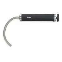 Suction Gun: 16 oz Capacity, Black, 12 in Hose Lg, Flex, Steel, For Use With Noncorrosive Fluids