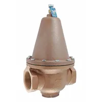 WATTS Water Pressure Regulator: FNPT x FNPT, 2 1/2 in Pipe Size, Brass, 25 psi to 75 psi, NPT x NPT (MPN 2-1/2 LFN223M2-B)
