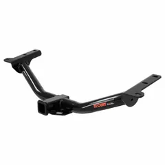 Class III hitch for Dodge Journey, carbon steel with powder coat finish. 4,000 lb gross trailer weight capacity and 4,000 lb gross vehicle weight capacity. No drilling required for installation. Suitable for towing trailers, boats, or utility loads.