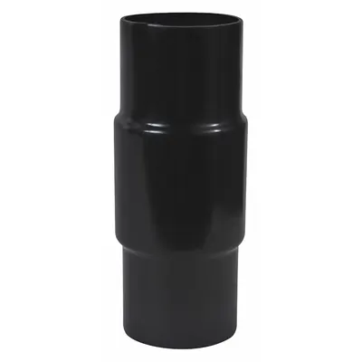 CALBOND Rigid Coupling, 1 1/2 in Trade Size, Steel, PVC Coated, Black - Rigid Couplings